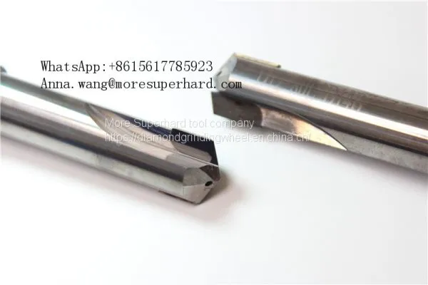 PCD Straight Shank Reamer,PCD Diamond Tools Marble Stone CNC Carving Tools 0.4mm photo-2