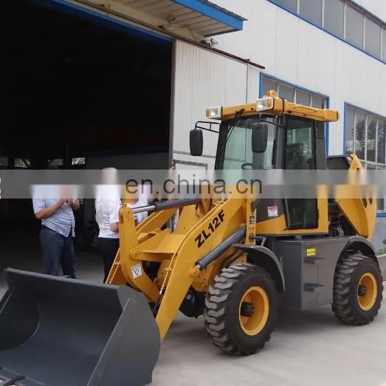 1.2 Ton Agriculture Radlader, Small Tractor Front End Loader Mini Loader photo-3