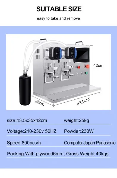Top Quality Nail Polish Gel Polish Automatic Filling Machine Oil Bottle Filling Machine Auto photo-3