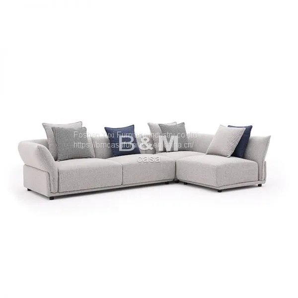 Small Size Sofa Modern Minimalist Fabric Sofa Fabric Sofa Combination Corner Sofa Manufacturer
