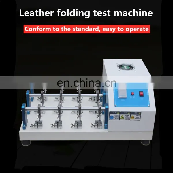 Best Quality Leather Materials Torsion Folding Endurance Test Machine photo-7