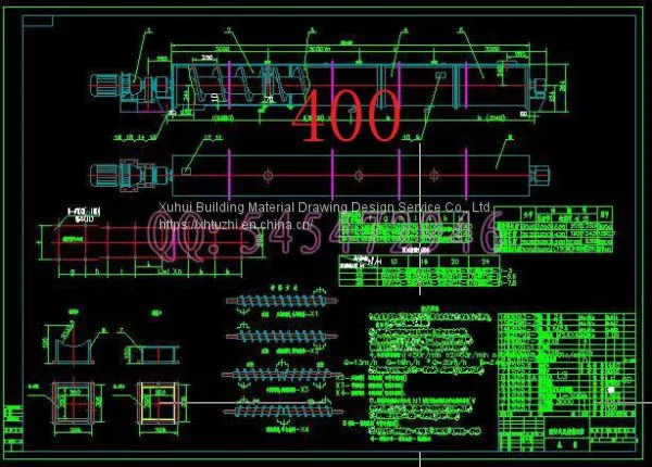 LS400 Screw Drawings FullMachining Drawings photo-4