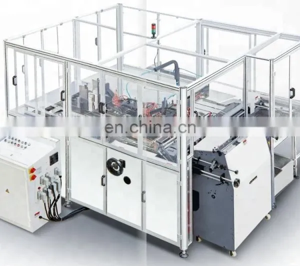 HAS VIDEO Italy Style Book Album Hard Cover Making Machine photo-2
