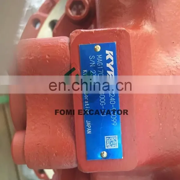 High Quality KYB MAG170VP-3800G-10 Travel Motor, MAG170VP-3800G-10 Final Drive Assy For Excavator SY215 SK200-8 photo-6