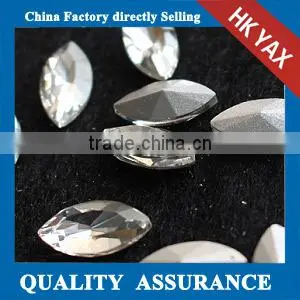 0812L China Supplier Clear Glass Stones,wholesale Glass Stones Clear,Clear Glass Stones for Dresses photo-4
