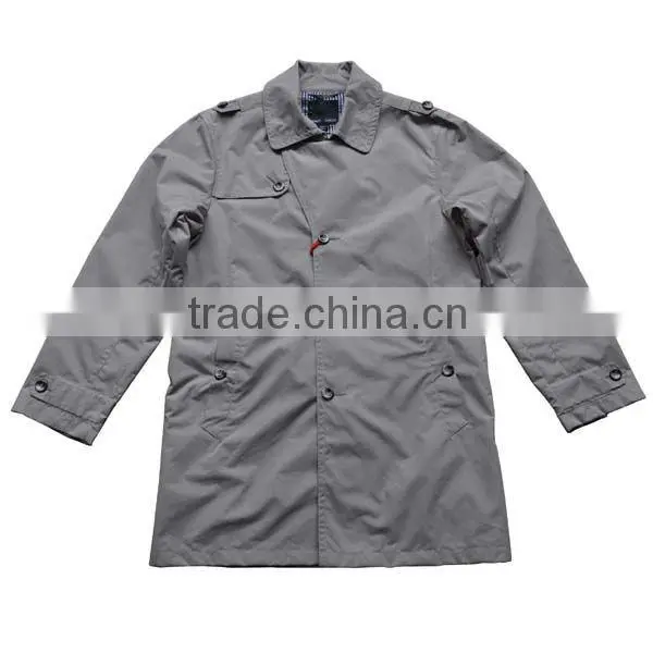 Waterproof Trench Coat Men