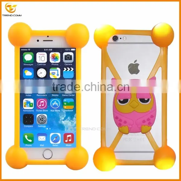 Low Price Led Light Unviersal Silicone Bumper Cellular for Cellphone photo-2