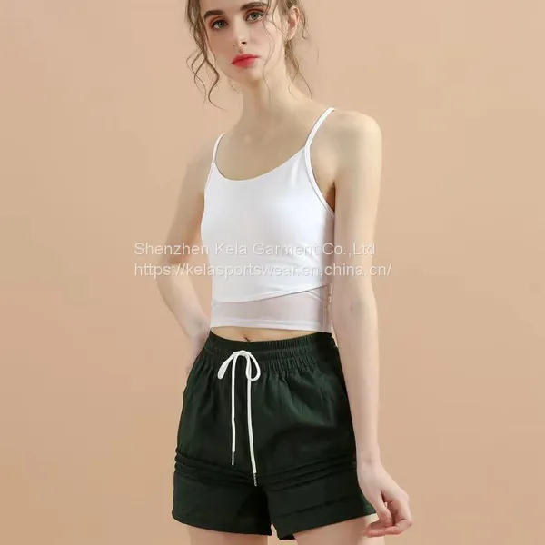Custom Athletic Wear Sport Pants Tiktok Women Jogging Gym Shorts Pants photo-4