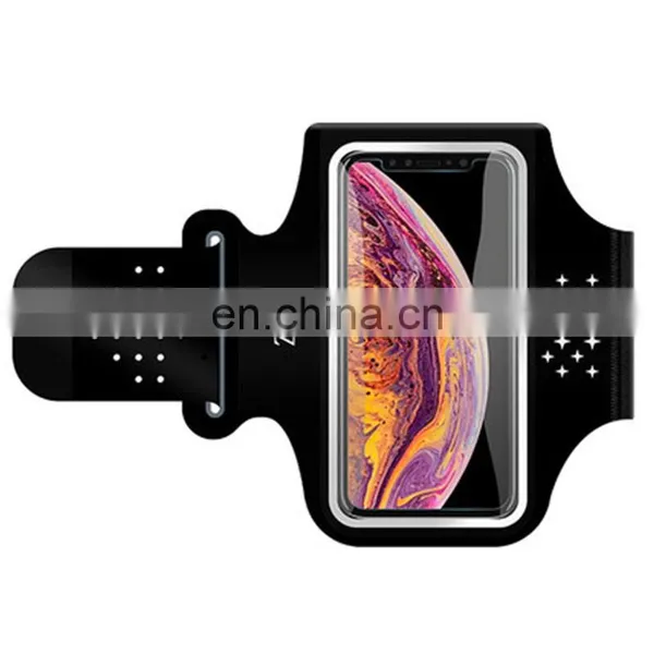 Running Mobile Phone Arm Bag Men and Women Sports Fitness Mobile Phone Arm Cover Touch Screen Arm Bag Universal photo-2