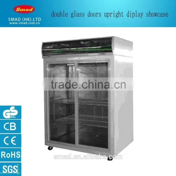 Two Doors Display Showcase Cooling Cabinet for Commercial Use photo-2