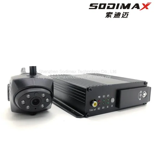 4CH Vehicle Black Box Video Camera DVR SD Card MDVR CCTV System Car Tracking Mobile DVR photo-2