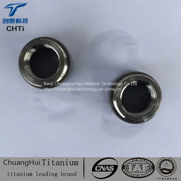 Spot Supply of Chuanghui TC4 Titanium Alloy Gray Nut Mechanical Accessories for Customized Processing of Irregular Parts photo-2
