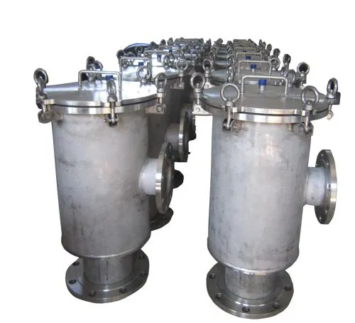 Stainless Steel Liquid Paper Pulp Magnetic Strainer Filter With Flange photo-5