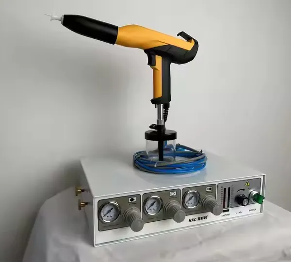 300-400g/Min Adjustable Flow Rate Paint Machine Painting Car Machine Powder Coating Line Coating Machine photo-3