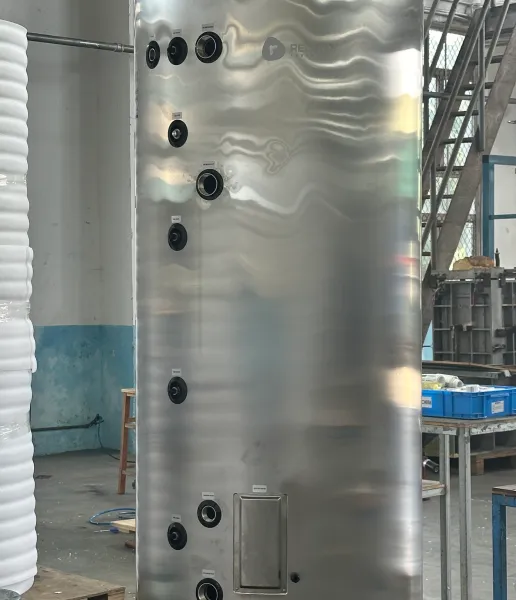 800 л 1000 л 1200 л 1500 л Тепловодяные баки из нержавеющей стали SST Duplex 2205