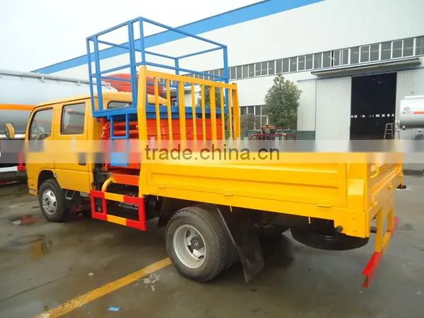 Dongfeng Truck Mounted Aerial Platform,4x2 Peru High Lifting Platform Truck photo-4