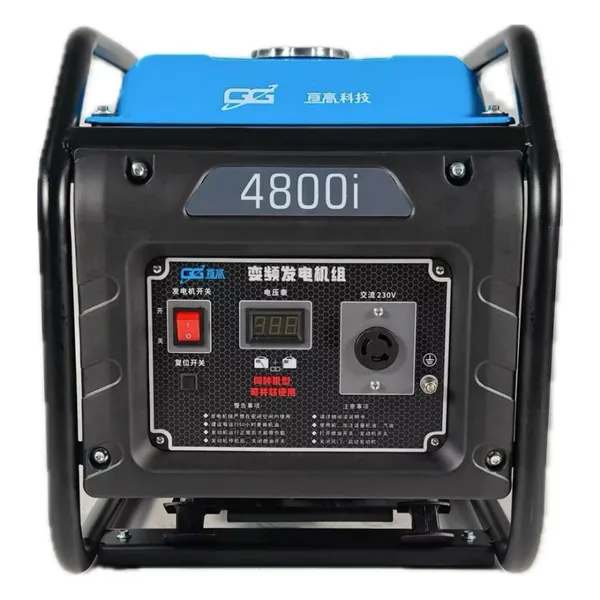 Professional Silent Quiet Portable Homebase Powerful Gasoline Generators 220V 5kva 5kw Gasoline Engine For Home photo-2