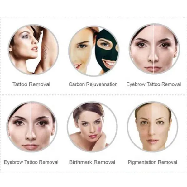 Mini 1320nm Nd Yag Q Switch Carbon Peeling Laser Skin Rejuvenation Facial Peeling Machine With CE Approved photo-2