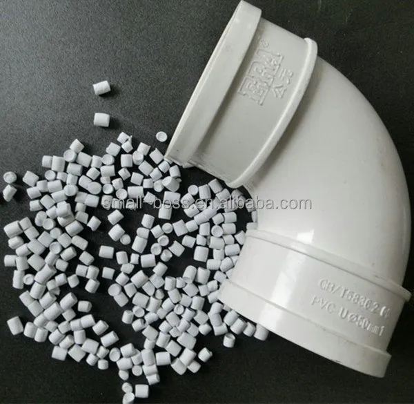 Plastic Pvc Pellets for Sale Used in Drainage Fittings photo-2
