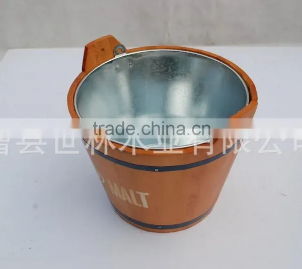 Wooden Ice Buckets & Tongs Buckets, Coolers & Holders Type Barrel Wine Coolers & Holders photo-2