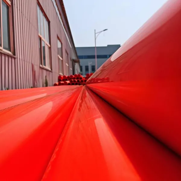 cangzhou jiahe non - developed power cable conduit mpp pipe for buried installation, dn200, sn32