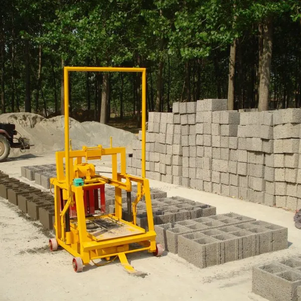 High-Efficiency Concrete Brick Making Machine for Hollow and Paver Bricks