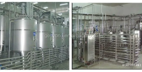 High Efficiency Pure Milk Processing Line Soymilk Making Machine photo-3