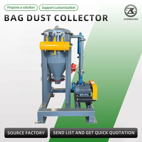 High Flow Industrial Pulse Jet Bag Dust Collector Automatic Cleaning Baghouse Dust Removal Equipment photo-5