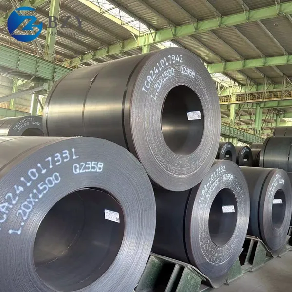 Prime Hot Rolled Mild Steel Sheet Coils ASTM S355jr Hrc 1250mm 2000mm Hot Rolled Iron Black Steel Coil photo-3