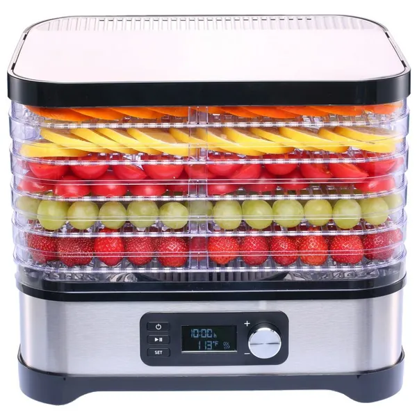 5 Tray Electric Meat Dehydrator Machine With Digital Timer photo-3
