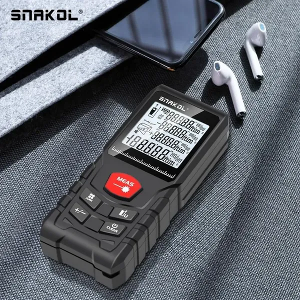 Snakol Laser Rangefinder Tool for HVAC Ductwork and Electrical Conduit Installation photo-4