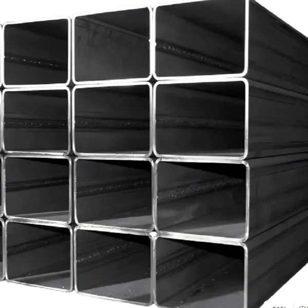 API Certified Black Square Hollow Carbon Steel Pipe Hot Rolled Thick Wall Structure Bending ASTM Standard GS Certified Welding photo-2