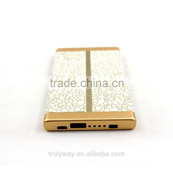 OEM/ODM 8000mah Mobile Leather Power Bank photo-3