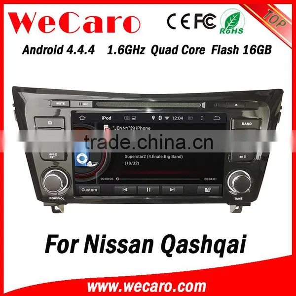 Wecaro in Dash Touch Screen Android 4.4.4 Car Multimedia Dvd Player Navigation System for Nissan Qashqai Radio Dvd photo-4