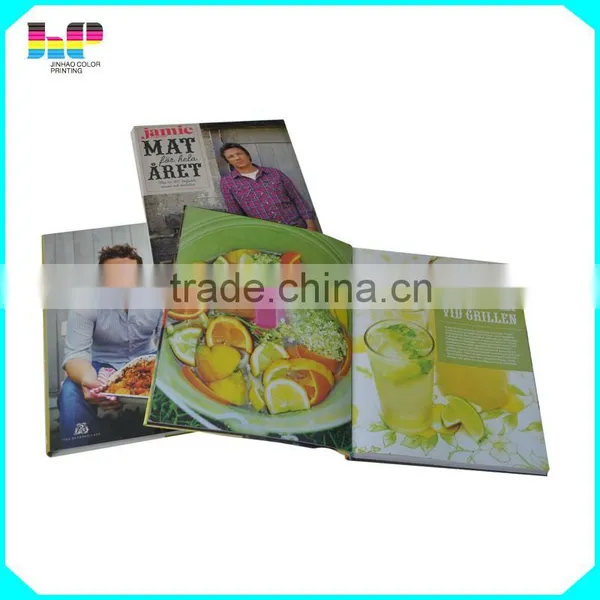 C1S and C2S Art Paper Recipe Hardcover Book Printing With Sewing Case Bound photo-4