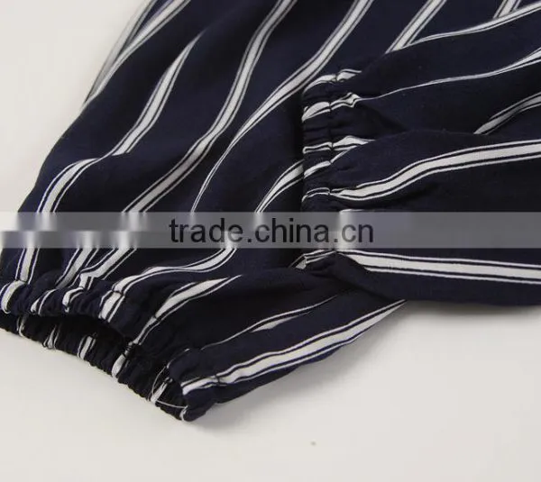 Wholesale Baby Girl Clothes 2016 New Summer Girl Printed Striped Pants Lovely Little Girl Pants photo-4