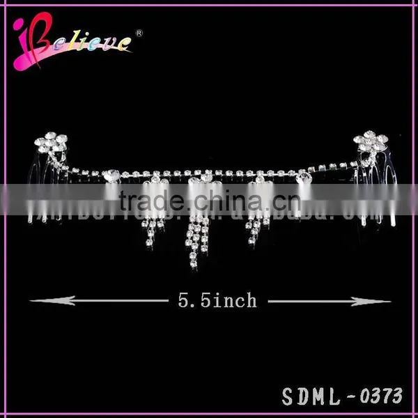 2015 New Popular Indian Head Chain,clear Diamond Head Chain Jewelry Wholesale Jewelry Head Chain photo-4