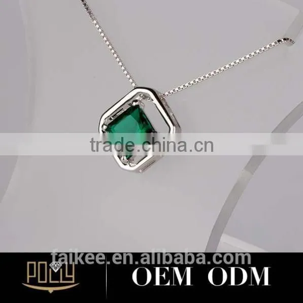 Factory Price Diamond Pendant High Quality Maxi Necklace photo-2