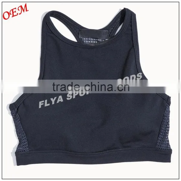 OEM Factory Women Dry Fit Crop Top Fitness Sport Bra Ladies Sportswear Bra Manufacturer photo-5