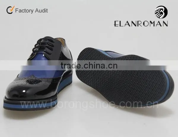 Fashion Brogue Men Casual Leather Shoes Men Shoe for Casual photo-4