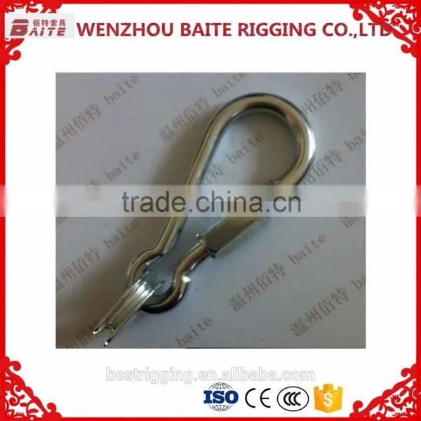 Carabiner Manufacture Hardware Stainless Steel AISI 316 304 Chain Quick Link With Thimble, Chain Assories China photo-3