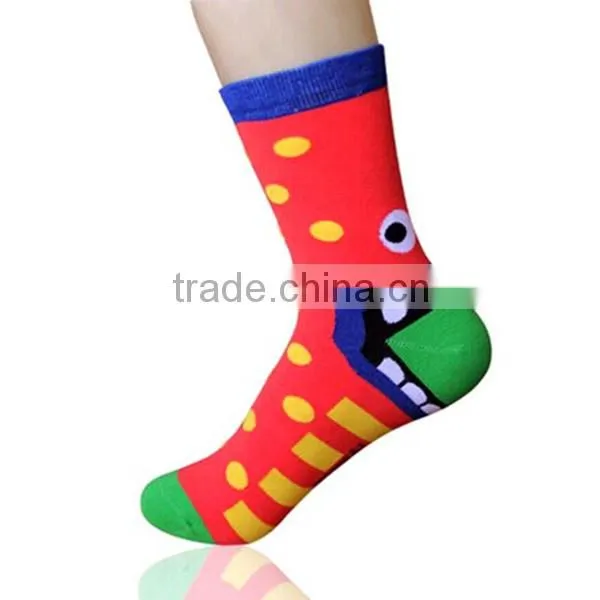 Best Band Custom Funny Teen Boys Wholesale Red Wool Shark Socks