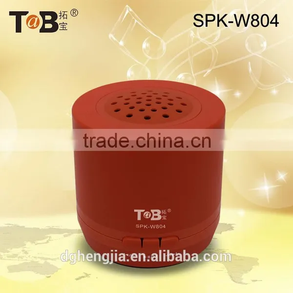 Fashion Colouful Wireless Portable Mini Speaker With fm Radio Built in Amplifier Usb Charge in Dongguan photo-4