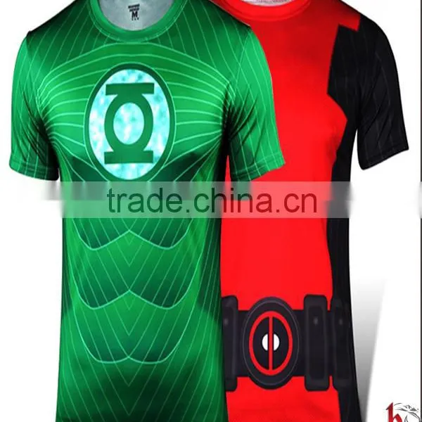 2016 Fashion Custom Printed Rash Guard Mma