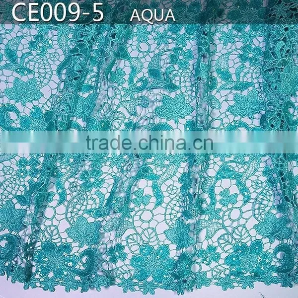 2015 CE009 African Lace With Chemical Lace Feature Handcut/ Guaranteed Quality photo-5