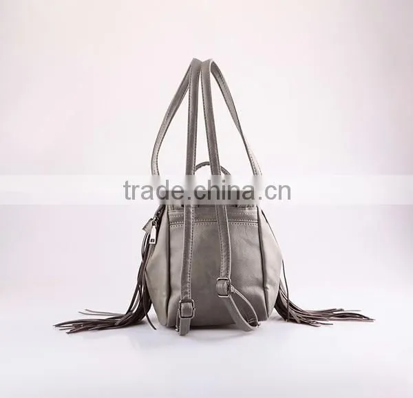 4770 Newest Attractive Individual Bohemadies Tassels Side Decoration PU Small Size Backpackian Chic L photo-4