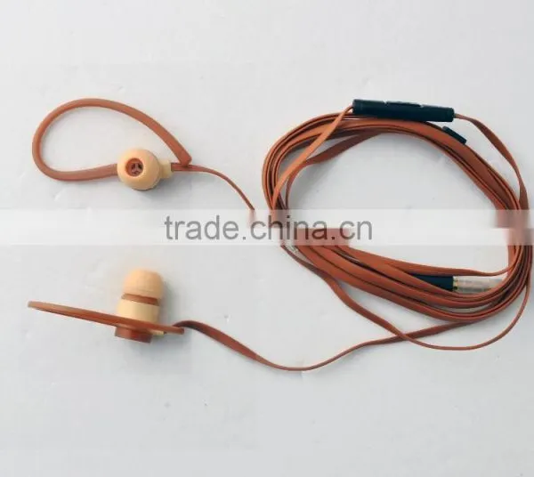 Top Quality Cool Design Earhook Cheap Colorful Earphone for Promotional SM-Q201 photo-3