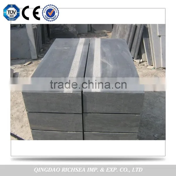 New Arrival Outdoor Paving Stone Honed Slab Building Stone Blue Limestone photo-6