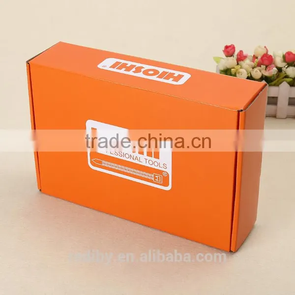 High Quality Corrugated Paper Craft Package Packing Paper Box Packaging photo-5