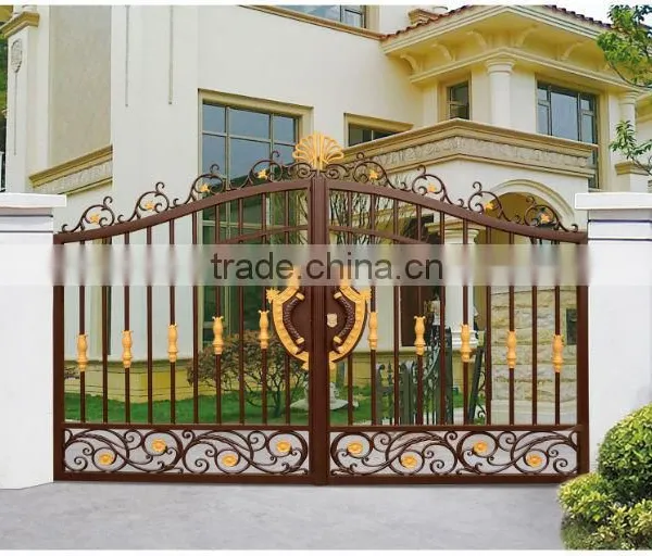 2015 High Safety Durable Powder Coating of Aluminium Alloy Door photo-2